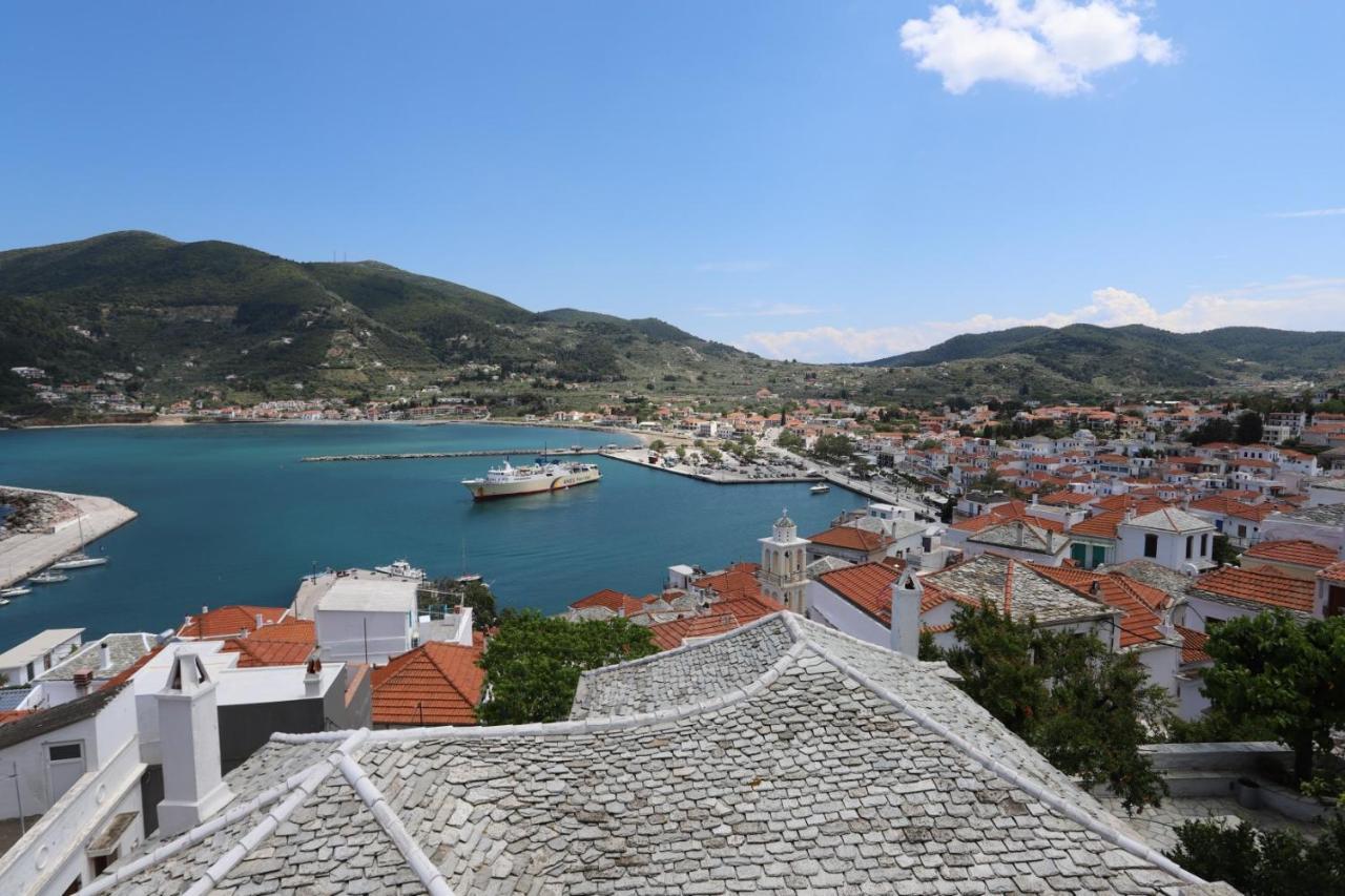 Villea Seaview Apartments Skopelos Exteriér fotografie